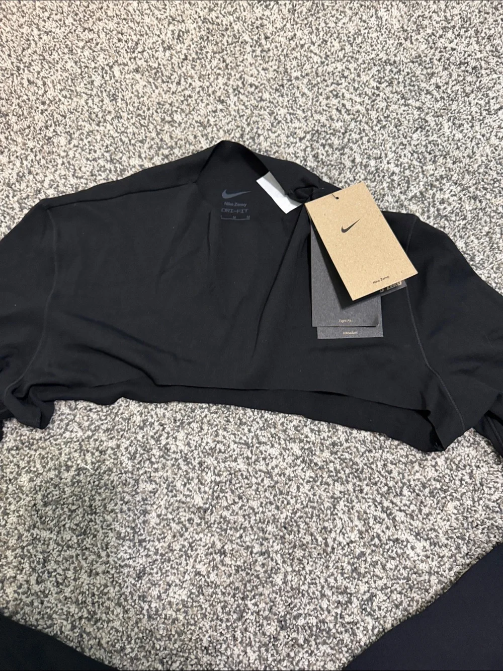 Nike Black Zenvy Top